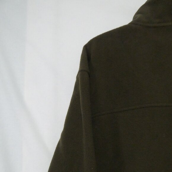 Y2K | GAP | medium | Olive Green Fleece Pullover Shirt - Picture 9 of 14